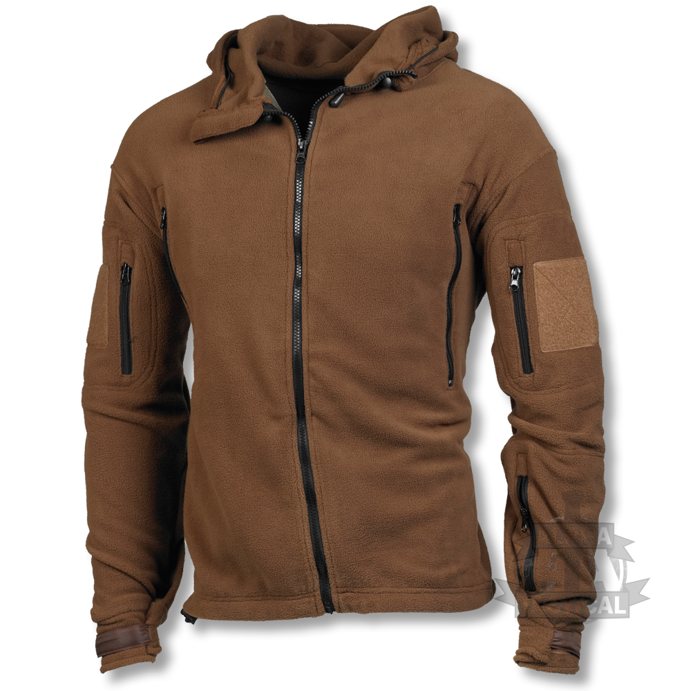 TACTICAL FLEECE HOODIE MILITARY SPECIAL FORCES JACKET POLICE SECURITY