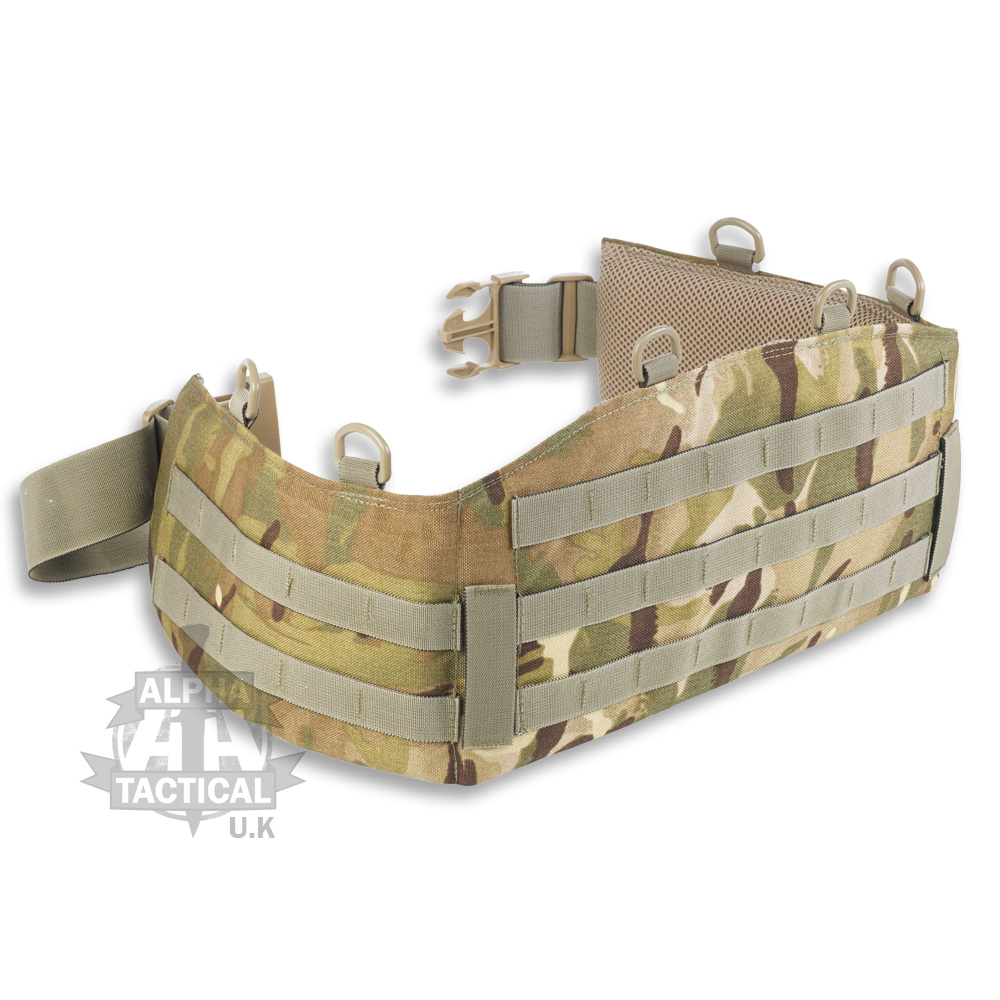 MTP / MULTICAM MOLLE BATTLE BELT WEBBING HIP PAD HIPPO BRITISH ARMY