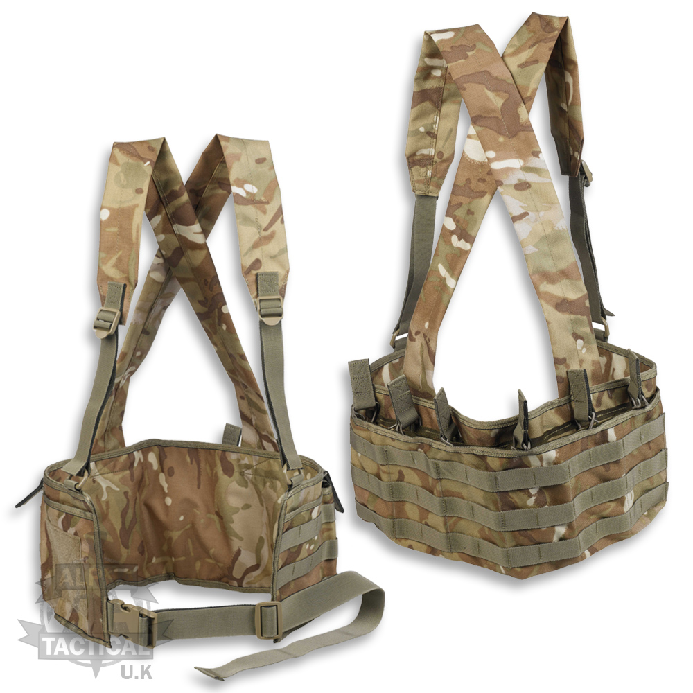 MTP / MULTICAM BANDOLIER CHEST RIG AMMO POUCH BRITISH ARMY AMMUNITION