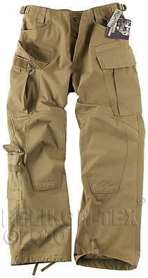 HELIKON SFU TROUSERS COYOTE TAN BROWN SPECIAL FORCES SAS CARGO MENS ...