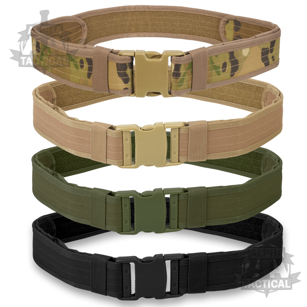 BRITISH ARMY STYLE COMBAT BELT NEW QUICK RELEASE ASSAULT WEB | eBay