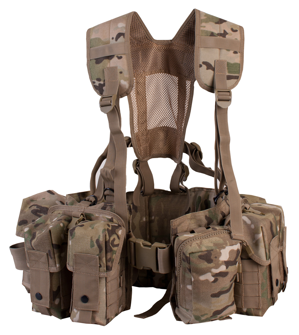 MOLLE PARA AIRBORNE SPECIAL FORCES WEBBING MULTICAM MTP CAMO MODULAR ...