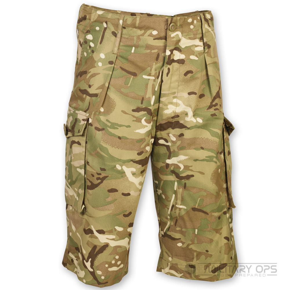 BRITISH ARMY ISSUE SHORTS GENUINE MTP MULTICAM SURPLUS SOLDIER 95 STYLE